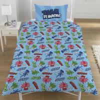 PJ Masks Save the Day Reversible Single Duvet Cover Bedding Set Extra Image 1 Preview